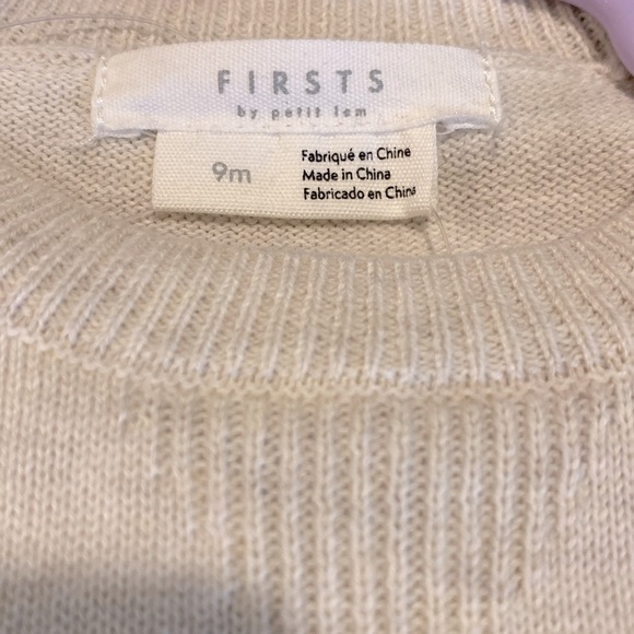 Firsts by Petit Lem Cotton One Piece with Matching Hat - Picture 2 of 4